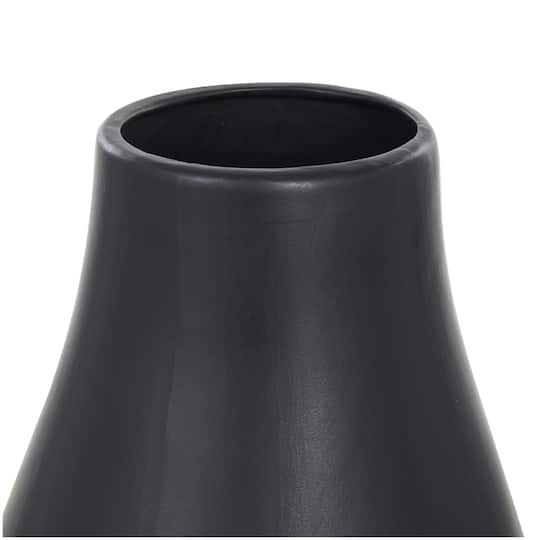 27.5" Ceramic Minimalistic Floor Vase